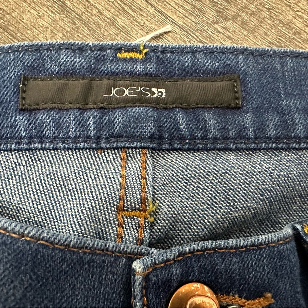 Joe's Cigarette Jeans Women's Straight Leg in Deep Blue - Picture 10 of 11